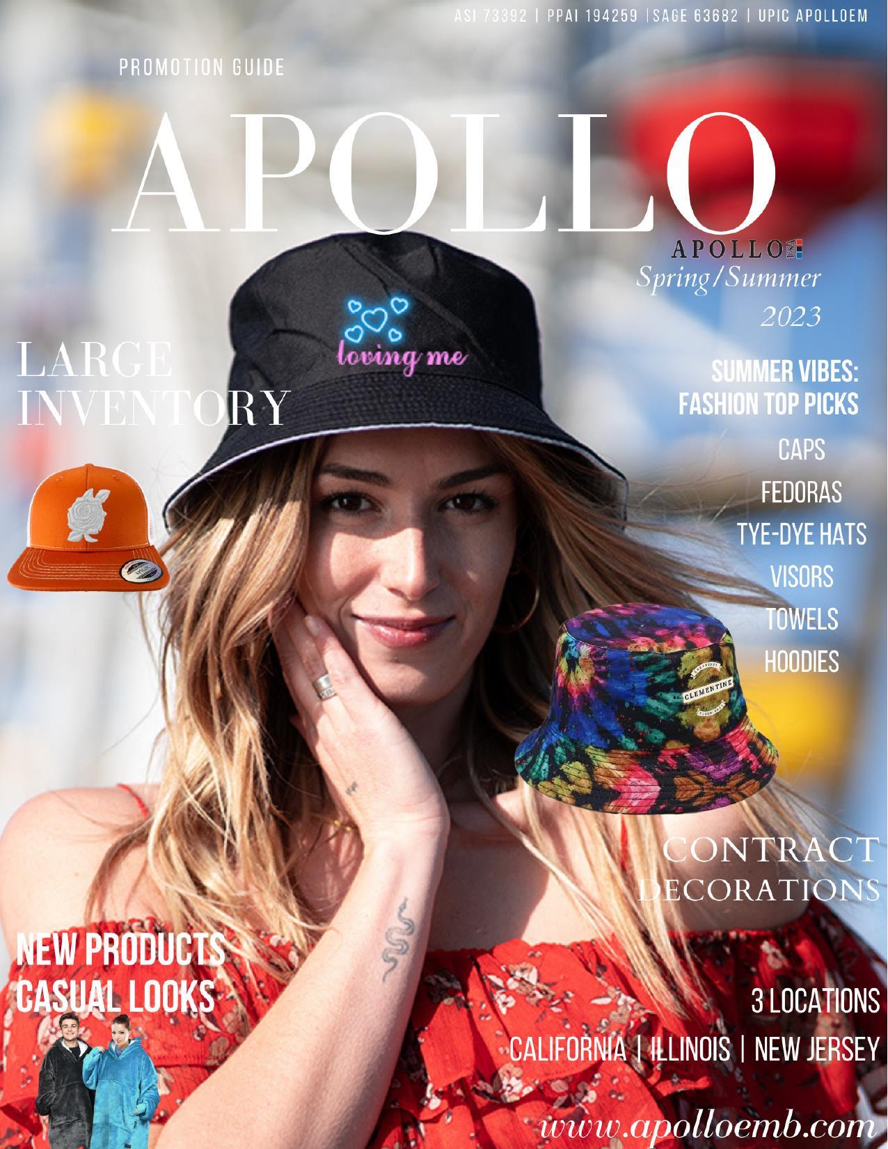 Apollo Spring / Summer Promotional Item Guide 2023