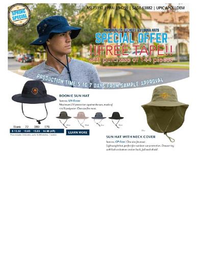 Quality Bucket Hats & Fedora Hats Special Offer