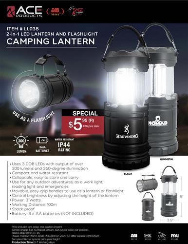 Flashlight Lantern Combo
