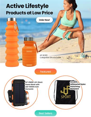 Save Big on Water Bottles, Power banks, Bags & more