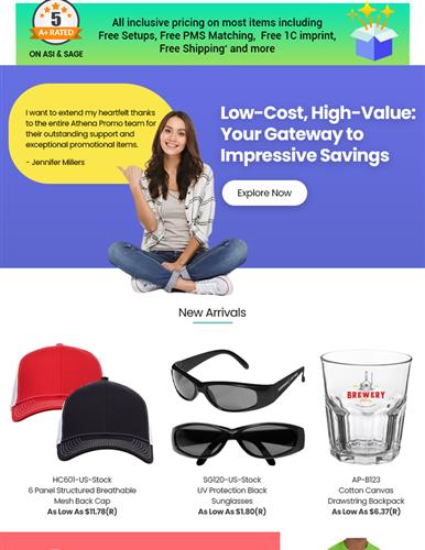 Big Savings on Caps, Sunglasses, Bags, Lip Balms & more