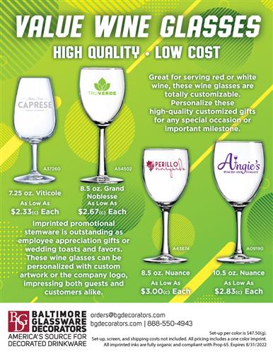 4 Value Wine Glasses for 2022