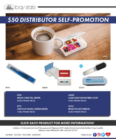 $50 Distributor Self-Promos - Healthcare
