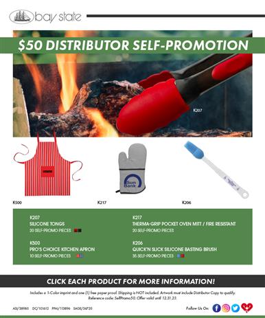 $50 Self-Promotions Just In Time For Grilling Season