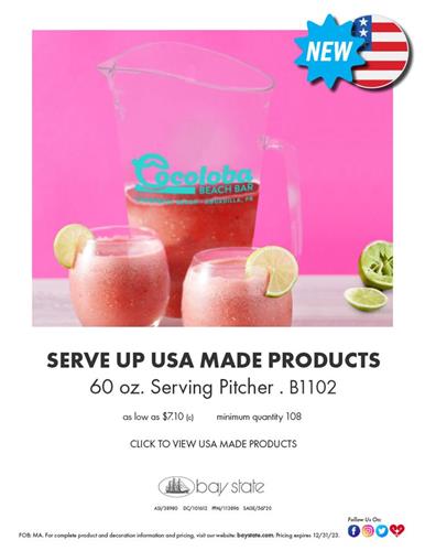 Serve Up USA Made Promotions
