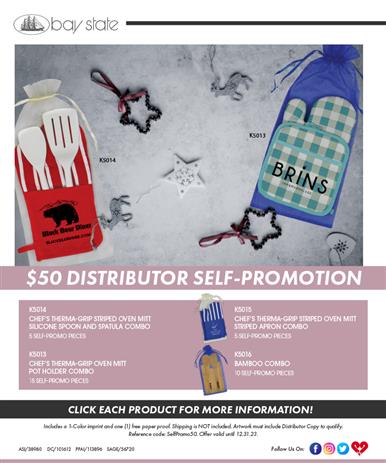 Check Out These $50 Holiday Gift Self-Promos For Distributors Only!