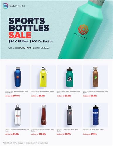 Sports Bottle Sale!