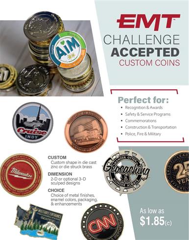 Challenge Accepted - Custom Coins