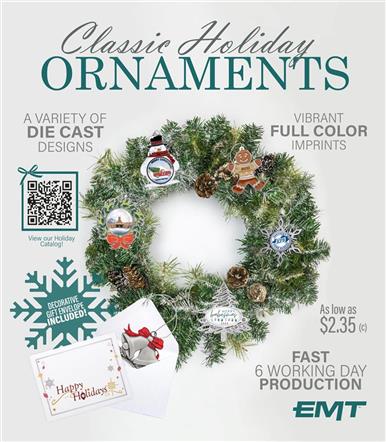 Holiday Ornaments - Full Color, Fast Production