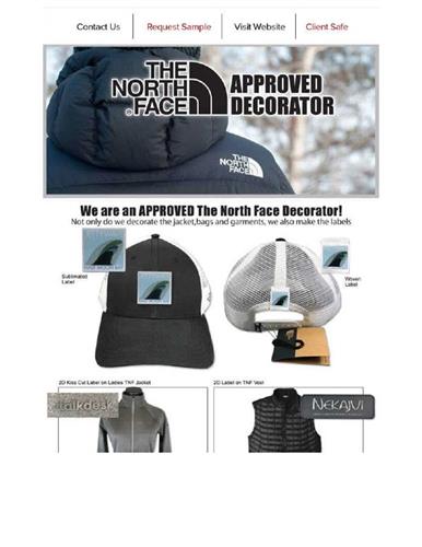 Approved Northface Decorator