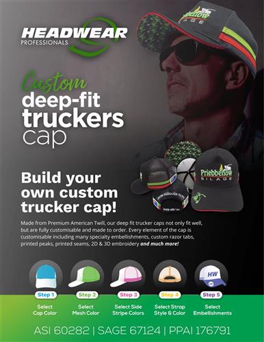 Custom Deep-fit Trucker Hats