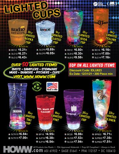 Lighted Cups