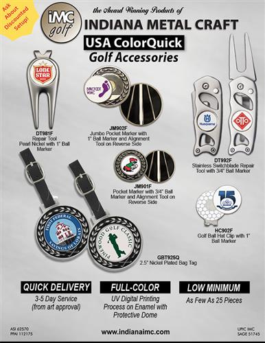 Tee Up Your Brand’s Success with Premium Golf Accessories – Full Color, Quick Turn