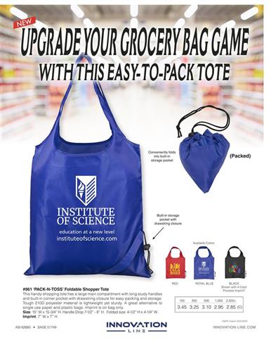 Upgrade Your Grocery Bag Game