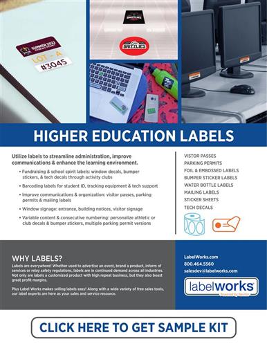 Higher Education Labels