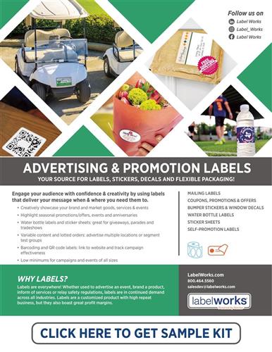 Advertising & Promotional Labels