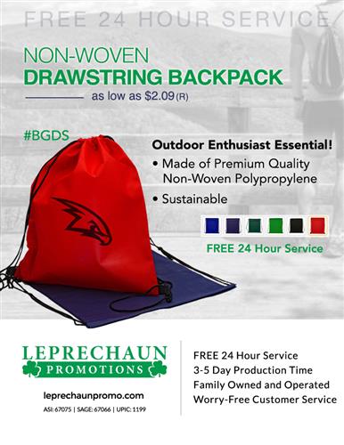 Premium Non-Woven Drawstring Backpack at Budget Prices