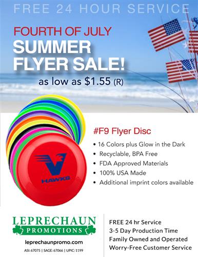 Fun Flyer Summer Sale w/Free 24 Hr Svc