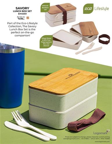 Eco-Lifestyle Collection - Savory Lunch Box Set