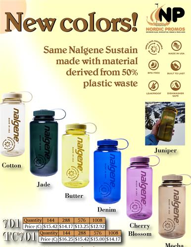 New Nalgene Colors Available Early 2023