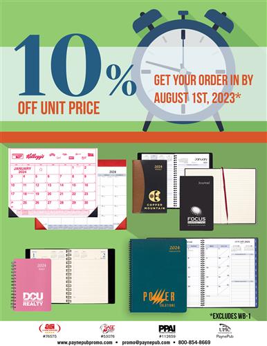 SAVE 10% BEFORE AUGUST 1ST!