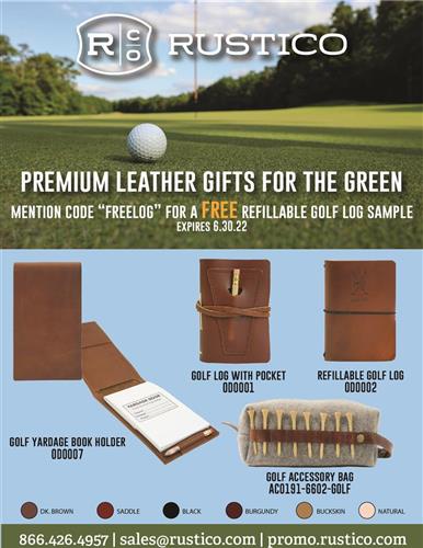High-end leather golf gifts