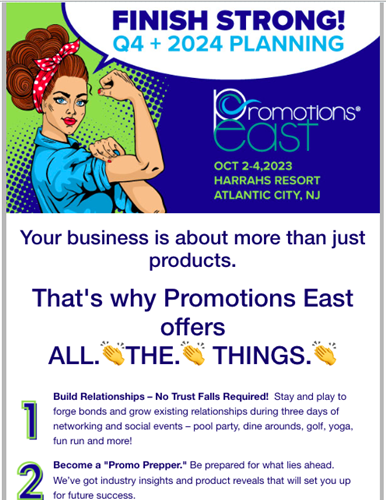 All the Things....Promotions East