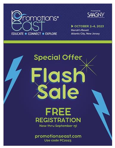 Free Registration for Promotions East