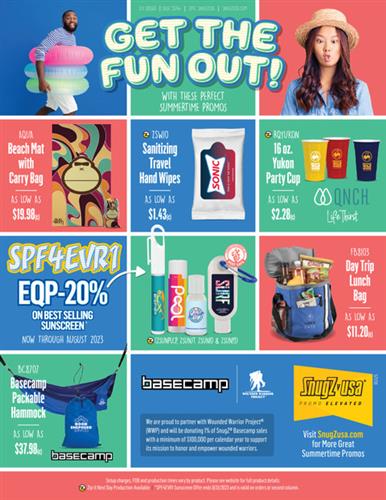 Get the Fun Out with These Great Summertime Promos!