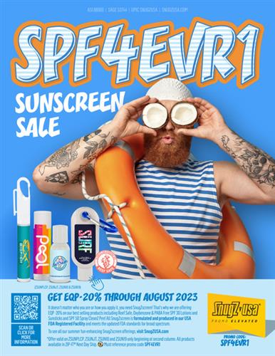 Get EQP-20% Through August 2023 on Best Selling Sunscreen