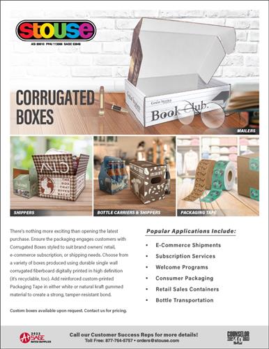 Get noticed with NEW Corrugated Boxes! 📦