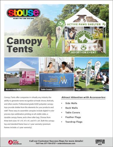 Attract Attention with Canopy Tents Now