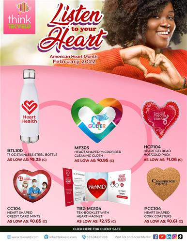 Listen To Your Heart – Products for Heart Month