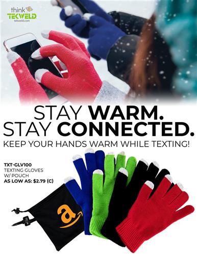 Stay Warm and Connected with Texting Gloves