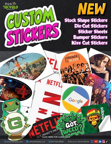 Full Color Custom Stickers