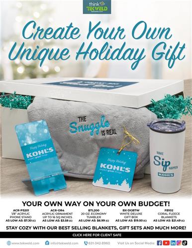 Create Unique Holiday Gift Sets