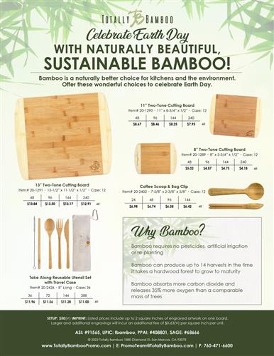 Celebrate Earth Day with Sustainable Bamboo