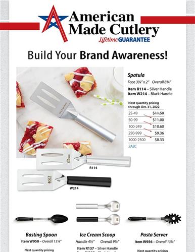 Build Brand Awareness with American Made Cutlery