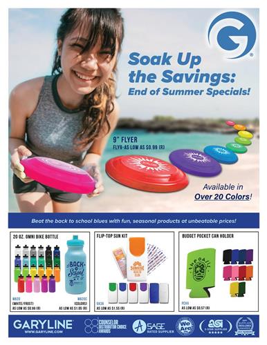 Soak Up the Savings! End of Summer Specials