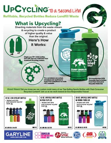 UpCycling: How Does It Work? Giving Water Bottles a Second Life