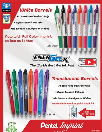 Best Budget Priced Liquid Gel Ink Pen from Pentel