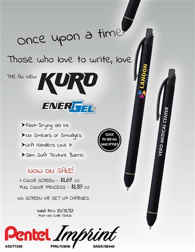 Kuro EnerGel Pen