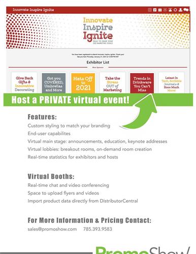 Let us host your PRIVATE virtual event!
