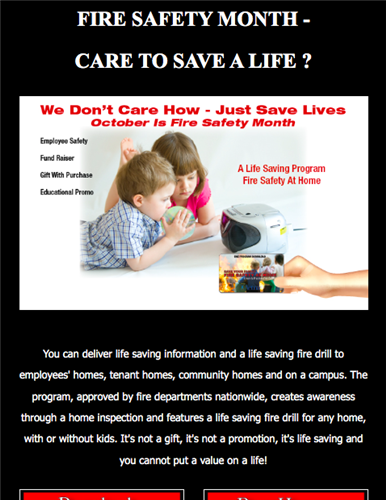 Fire Safety Aware Products